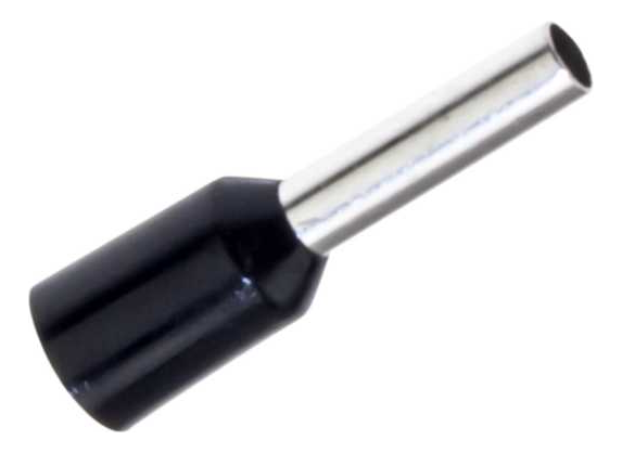 Termtech Bootlace Ferrule 1.5mm Black 