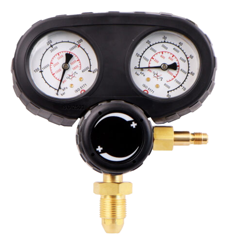 Javac Nitrogen Regulator 50 Bar w/ Adjustment Knob