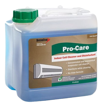 DivTec Pro-Care 5L Concentrate Indoor Coil Cleaner & Disinfectant