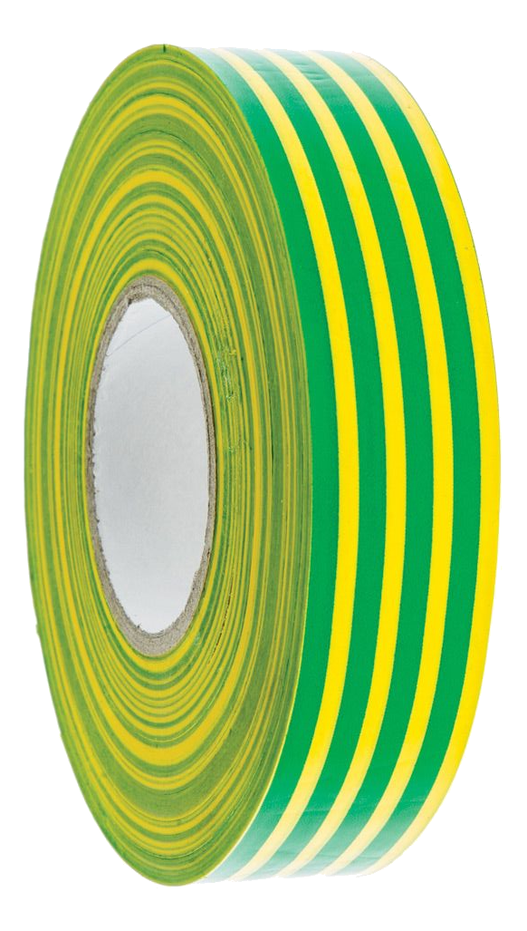 OF 093-252-030 Insulation Tape 19mmx33m Green/Yellow