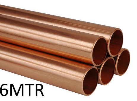 Lawton Half Hard Copper Tube 3/4 6M 19SWG