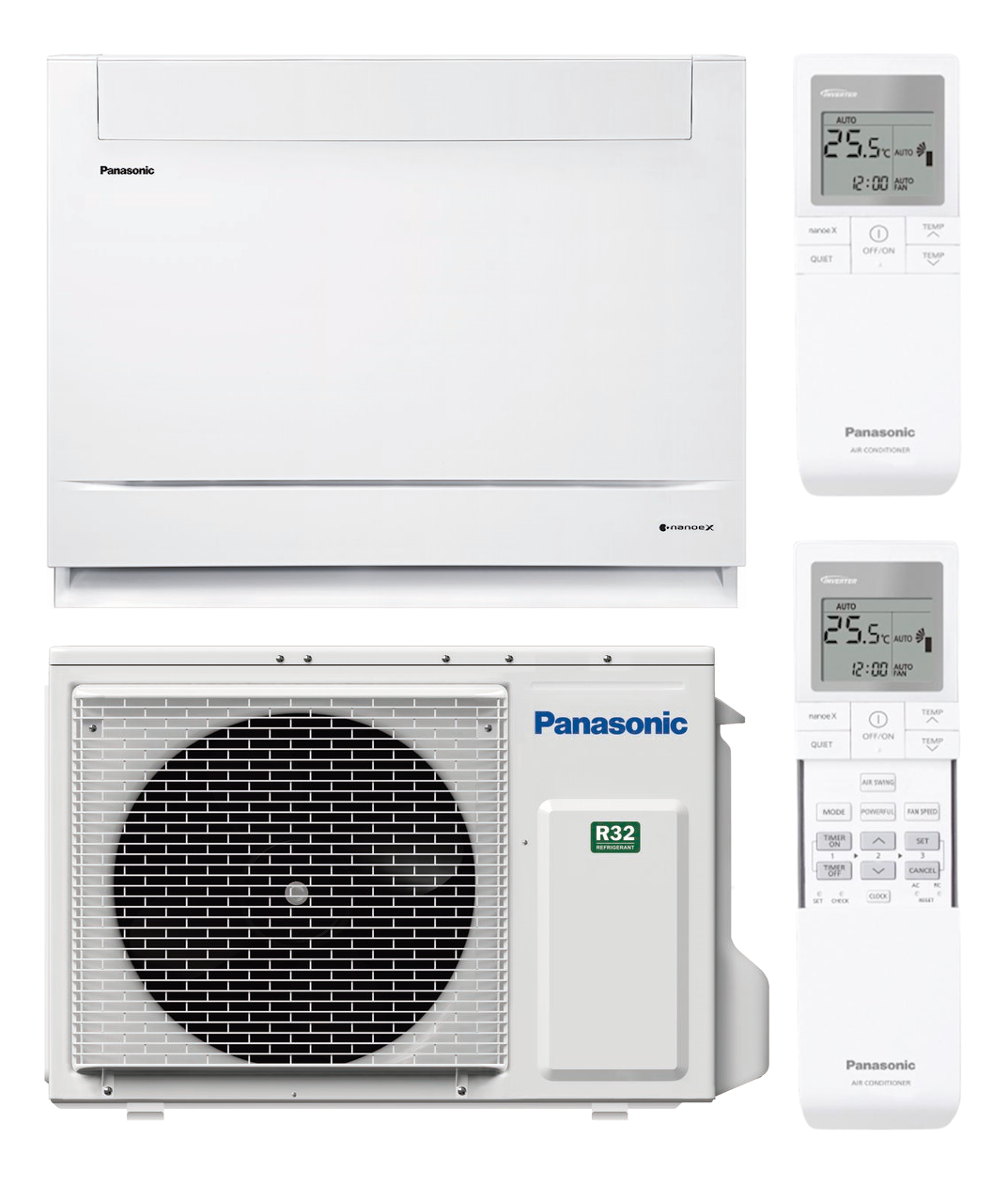 Panasonic Floor Console Nanoe X Complete System 5.0kW R32