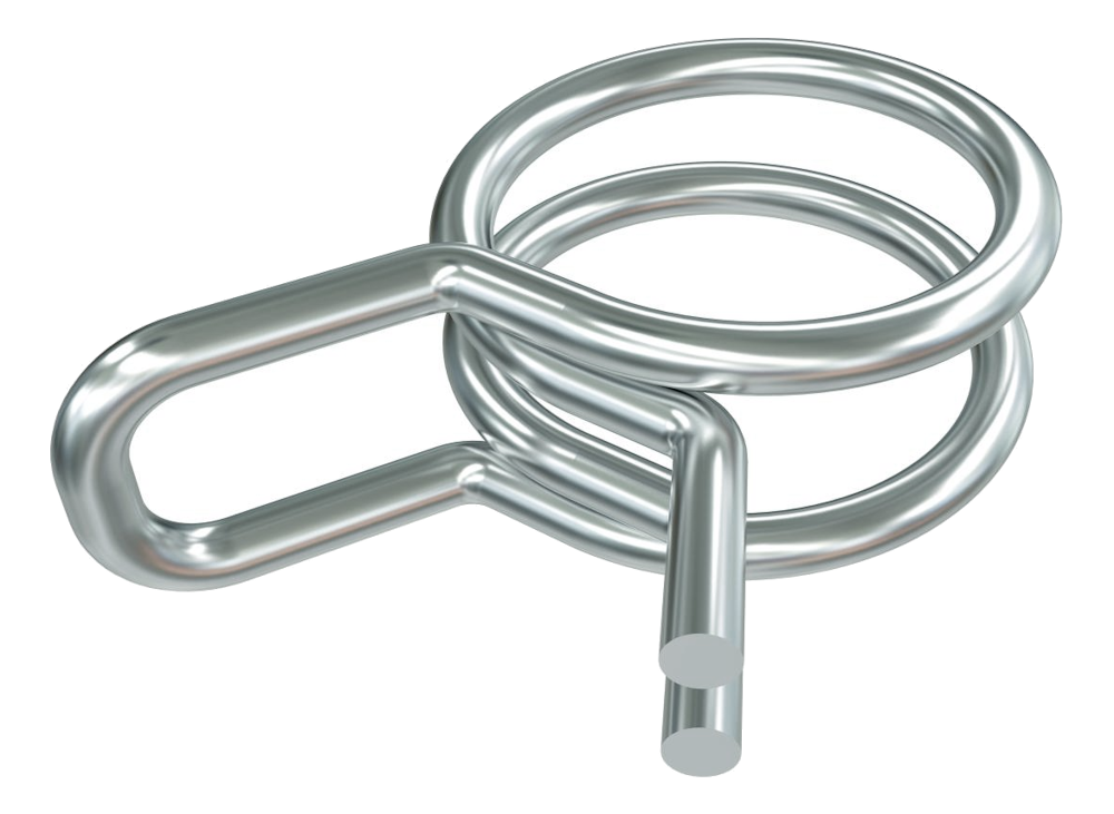 Double Wire Clamp for 1/4