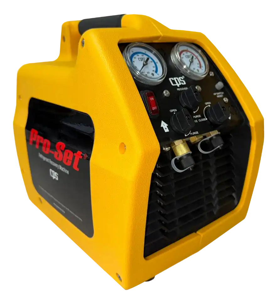 CPS Pro-Set Ignition-Proof Oilless Refrigerant Recovery Machine 110/240V A2L/A3