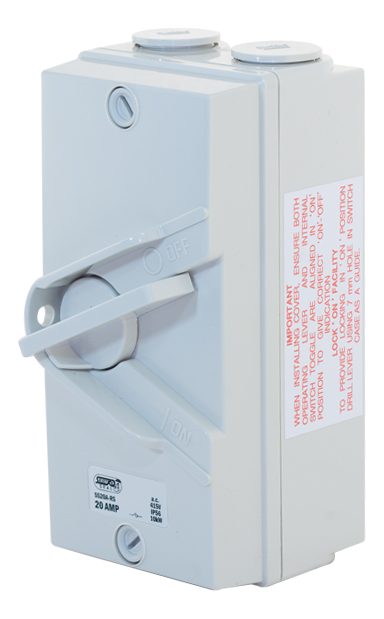 LGA SS20A-RS Isolator Switch 20A IP56
