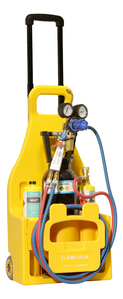 FlameTech Duo Wheeled Brazing Kit w/ 5L Oxygen