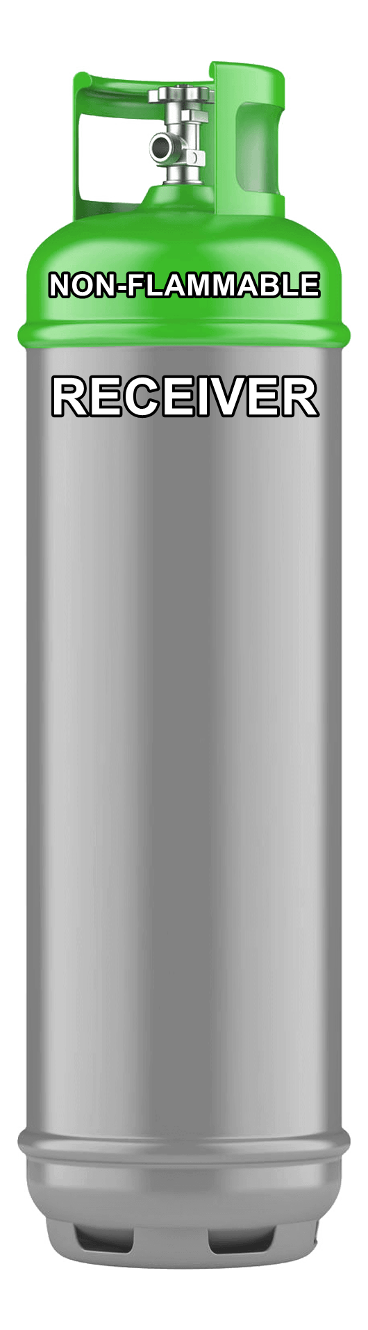 Non-Flammable Gas Receiver/Reclaim Bottle Large Cylinder