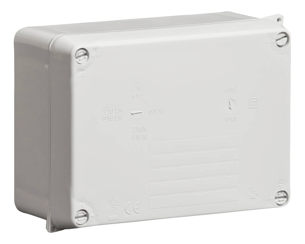 Wiska 816LH Box WIB2 Grey IP65 150x110x70mm