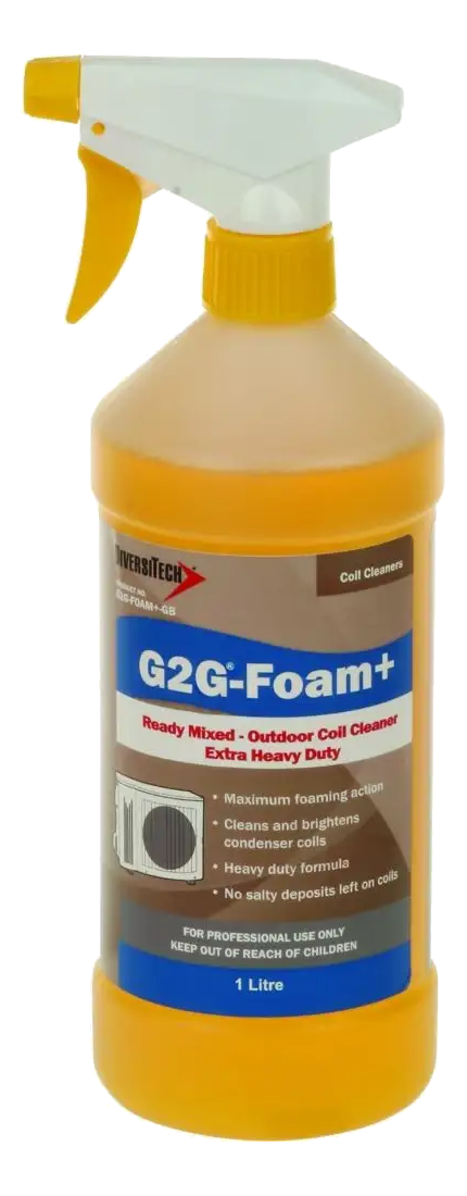 DivTec G2G-FOAM+-GB 1Ltr G2G Pre-Mixed Akaline-Based Foaming Coil Cleaner