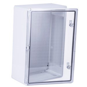 Wiska WDBT7 Insulated Enclosure Transparent Door 600x400x200mm Grey IP65